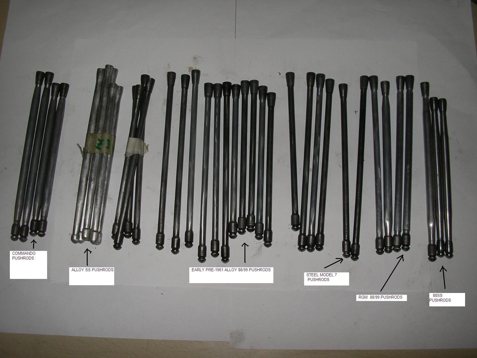 Push rods differences? Norton Owners Club